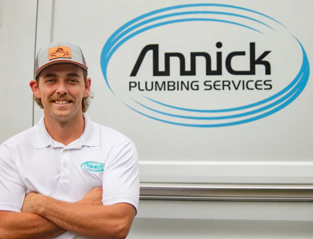 Chayse Newland, Co-Owner and New Construction Plumber at Annick Plumbing Services