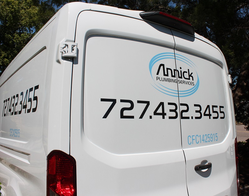 Annick Plumbing Van